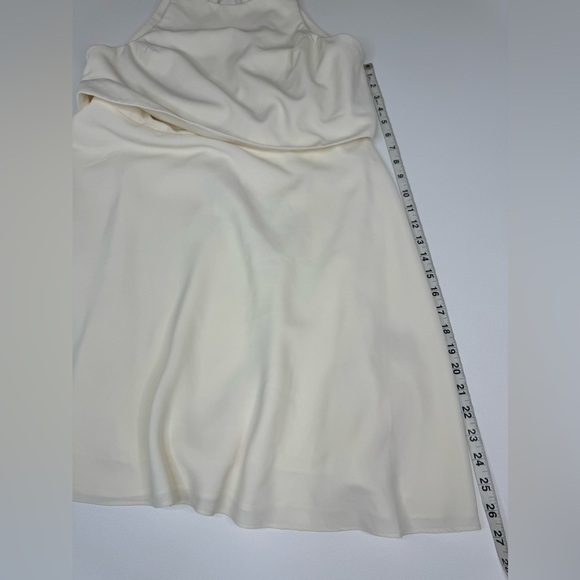 NWT Anthropologie X BHLDN Jill Stuart Barrett Ivory Mini Dress Womens Size 12 - Picture 9 of 12
